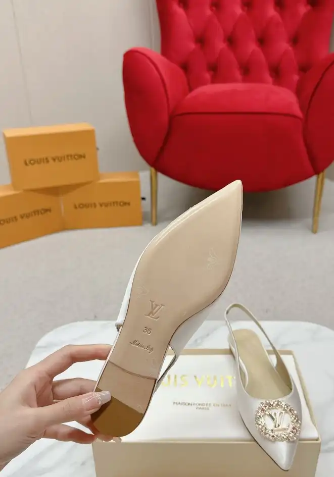 hype LV flat shoes