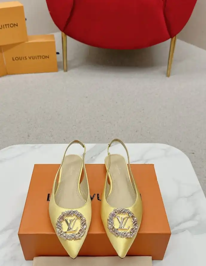 hype LV flat shoes