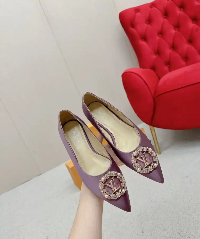 hype LV flat shoes