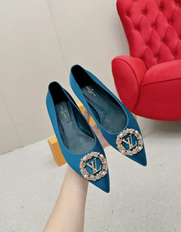 hype LV flat shoes