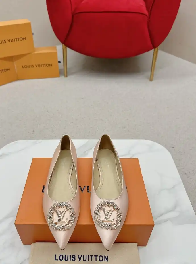 hype LV flat shoes