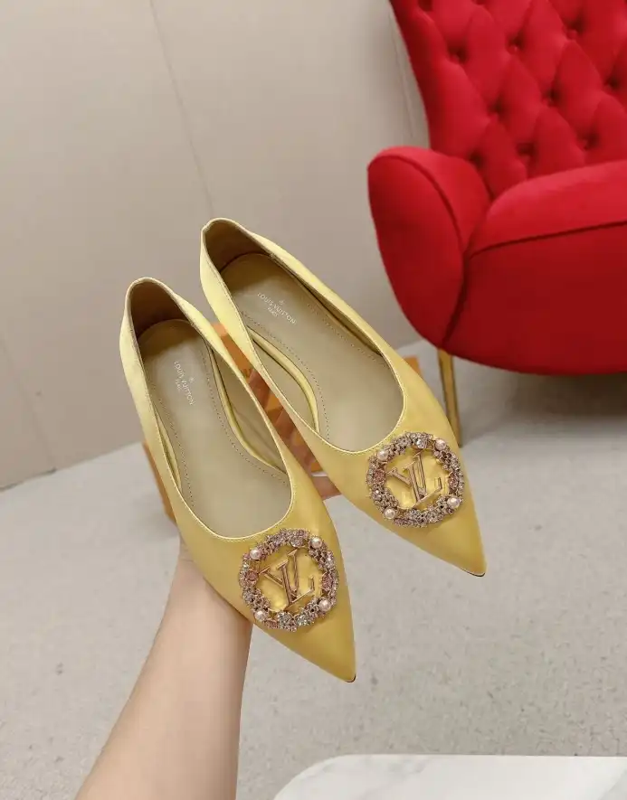 hype LV flat shoes