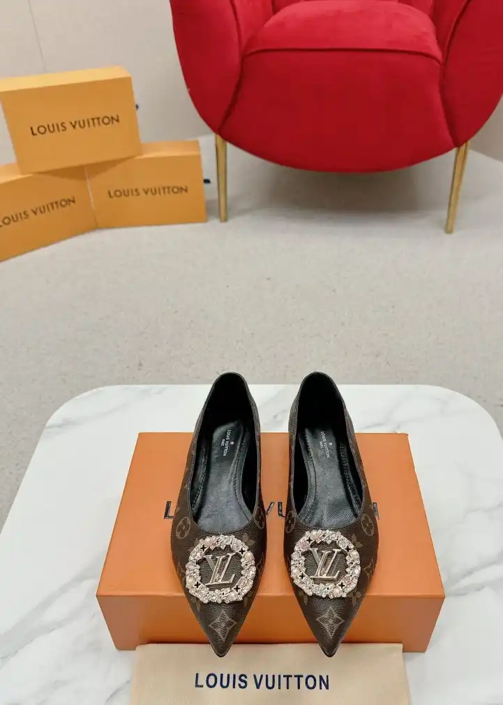 hype LV flat shoes