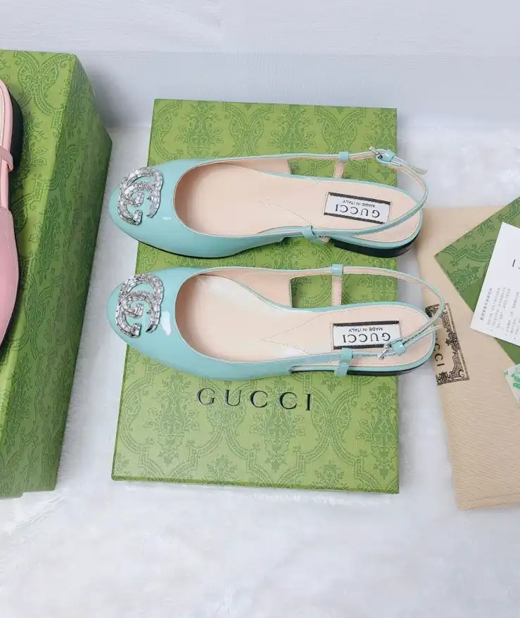 hype Gucci Flat Shoes