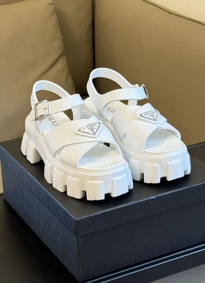 hype Prada Sandals