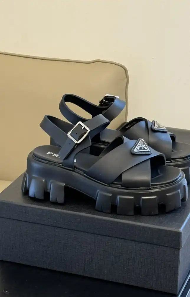 hype Prada Sandals