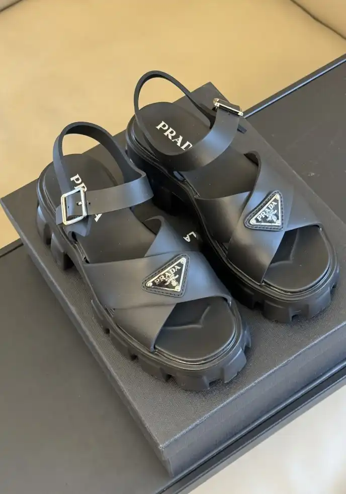 hype Prada Sandals