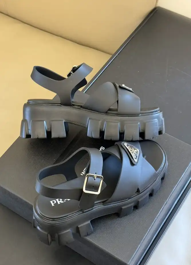 hype Prada Sandals