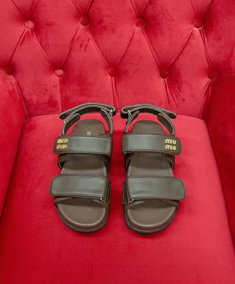 hype Miu Miu Sandals