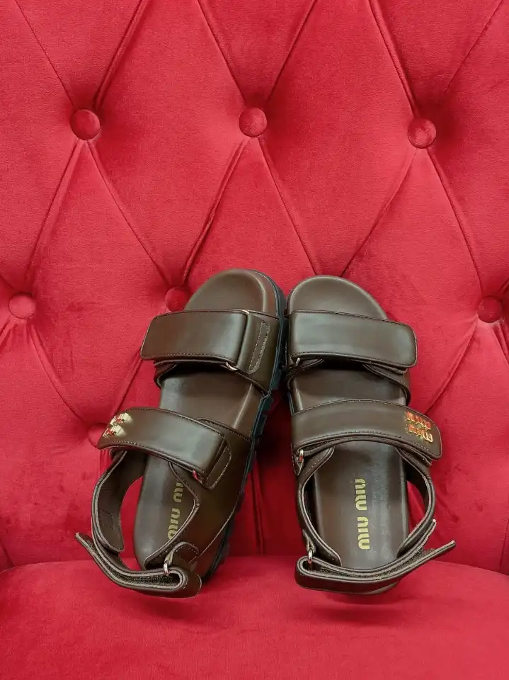 hype Miu Miu Sandals