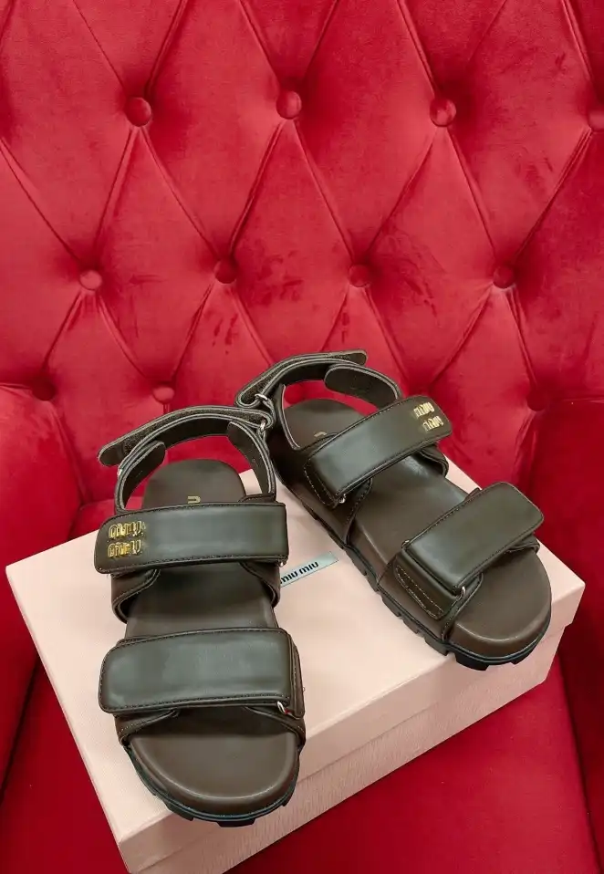 hype Miu Miu Sandals