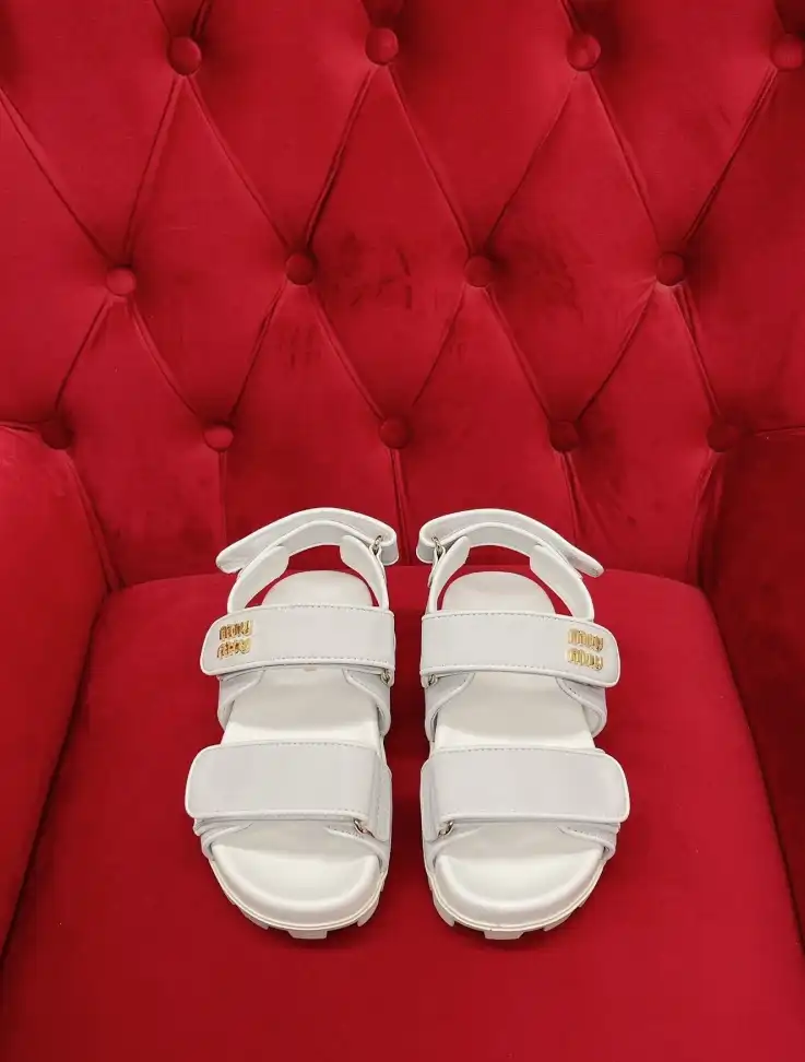 hype Miu Miu Sandals