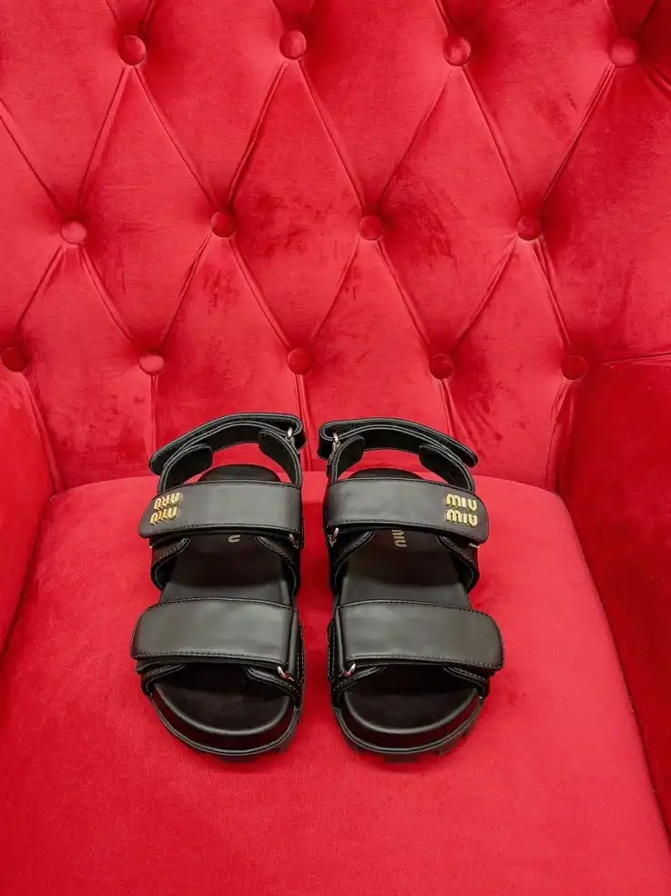 hype Miu Miu Sandals