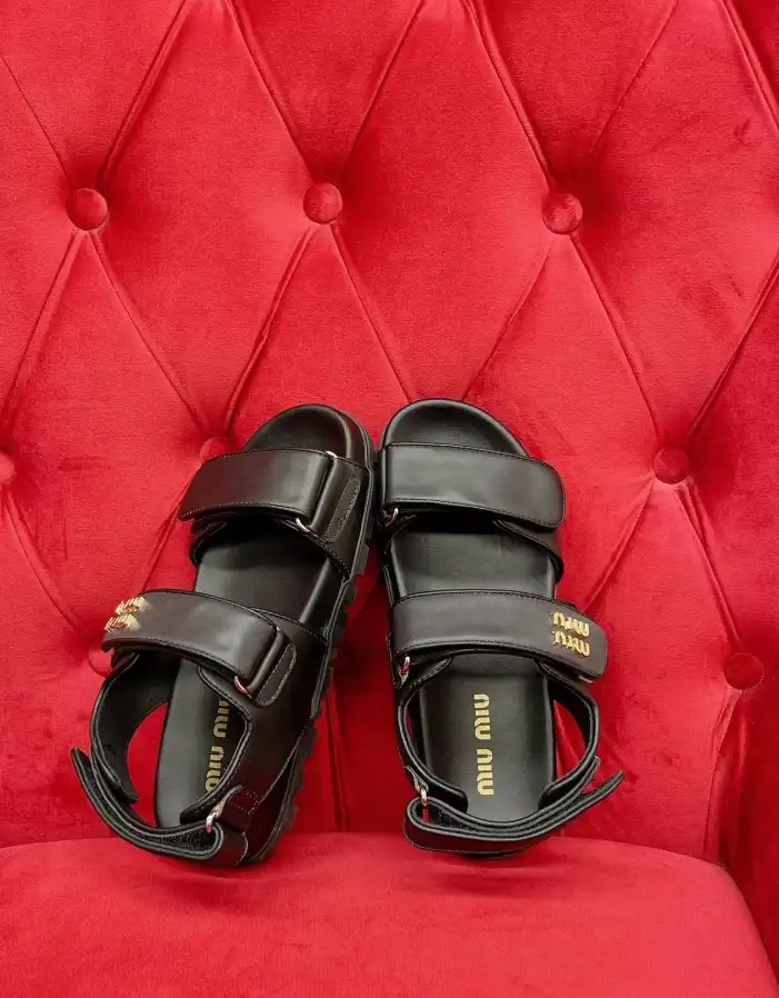 hype Miu Miu Sandals