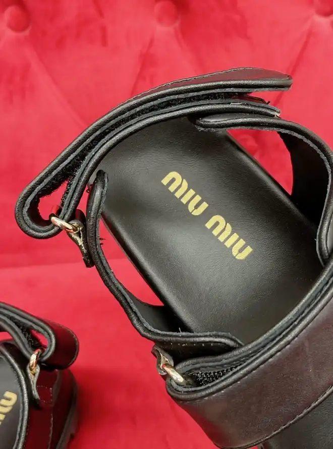 hype Miu Miu Sandals