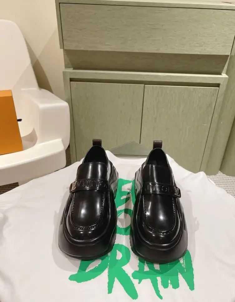 hype LV Leather Shoes