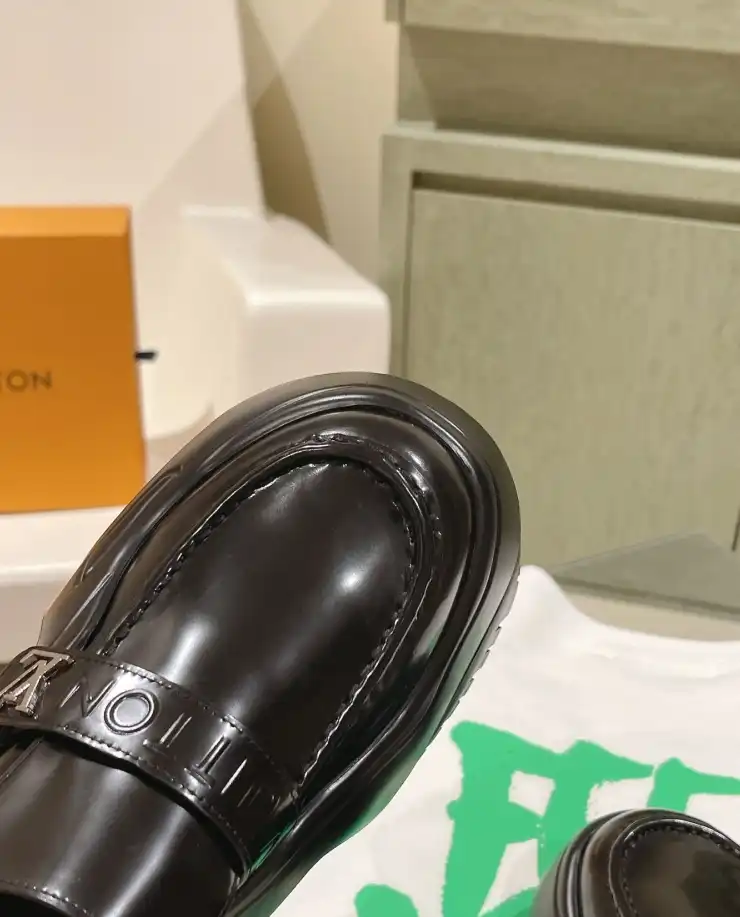 hype LV Leather Shoes