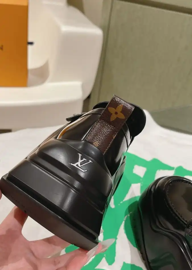 hype LV Leather Shoes