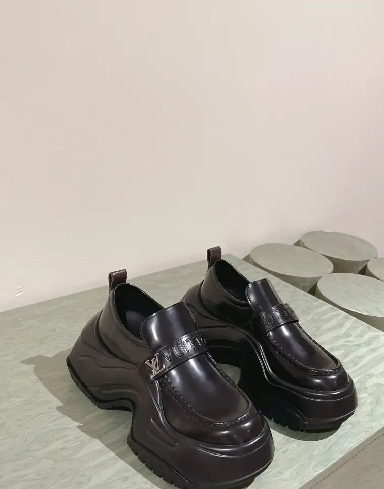 hype LV Leather Shoes