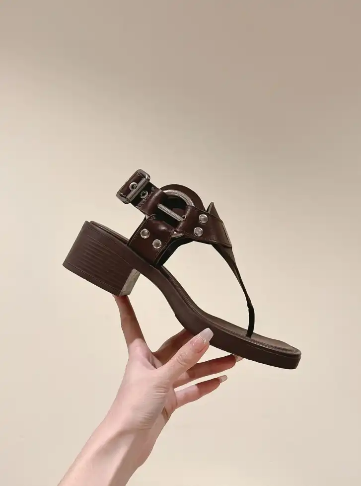 hype Miu Miu Sandals