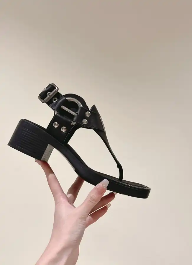 hype Miu Miu Sandals