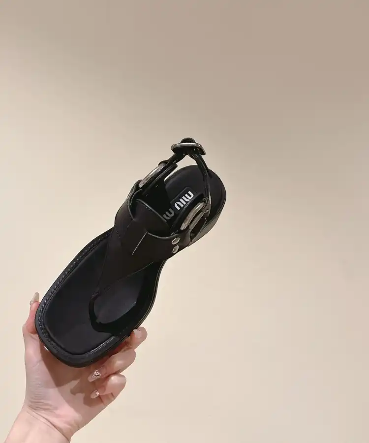 hype Miu Miu Sandals