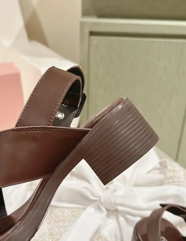 hype Miu Miu Sandals