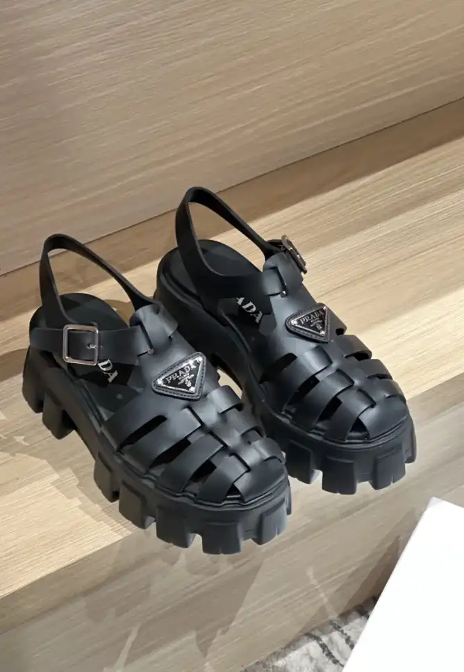 hype Prada Sandals