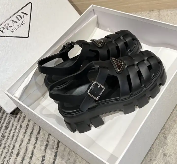 hype Prada Sandals