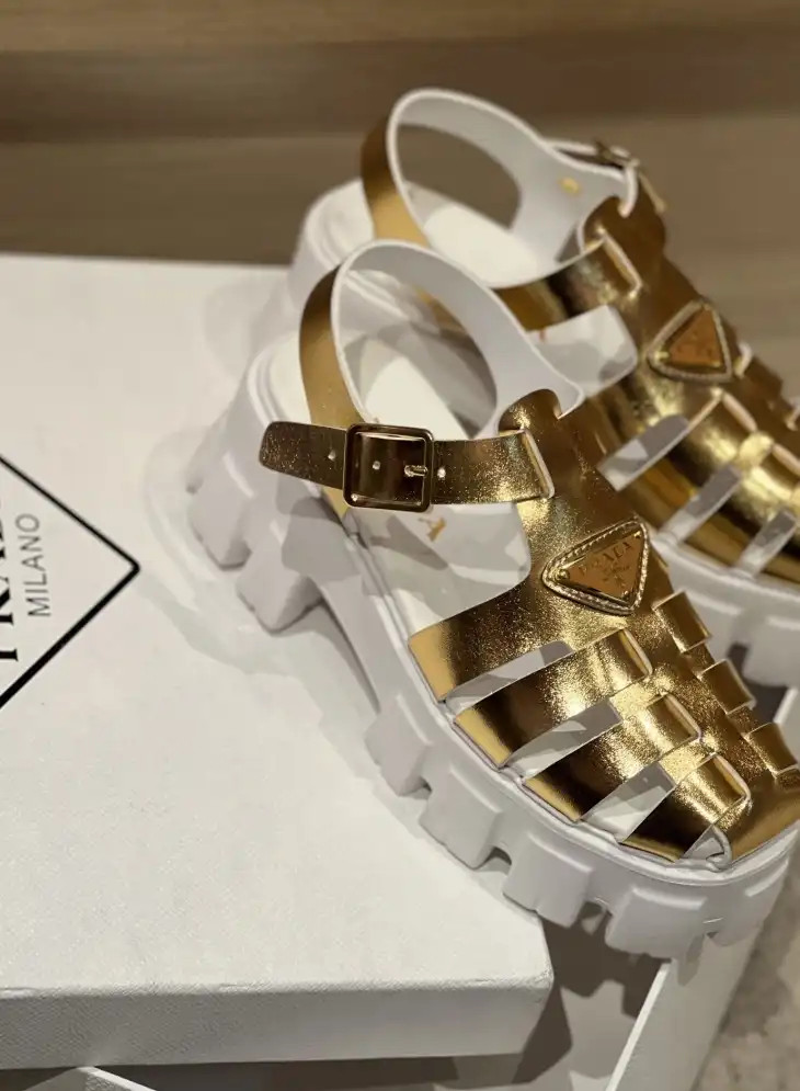 hype Prada Sandals