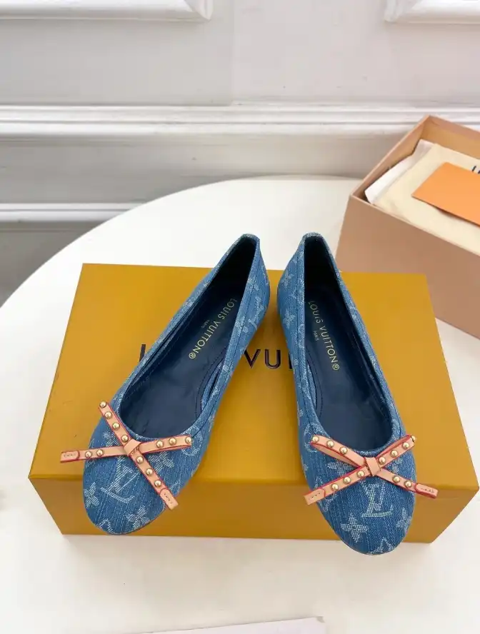 hype LV flat shoes