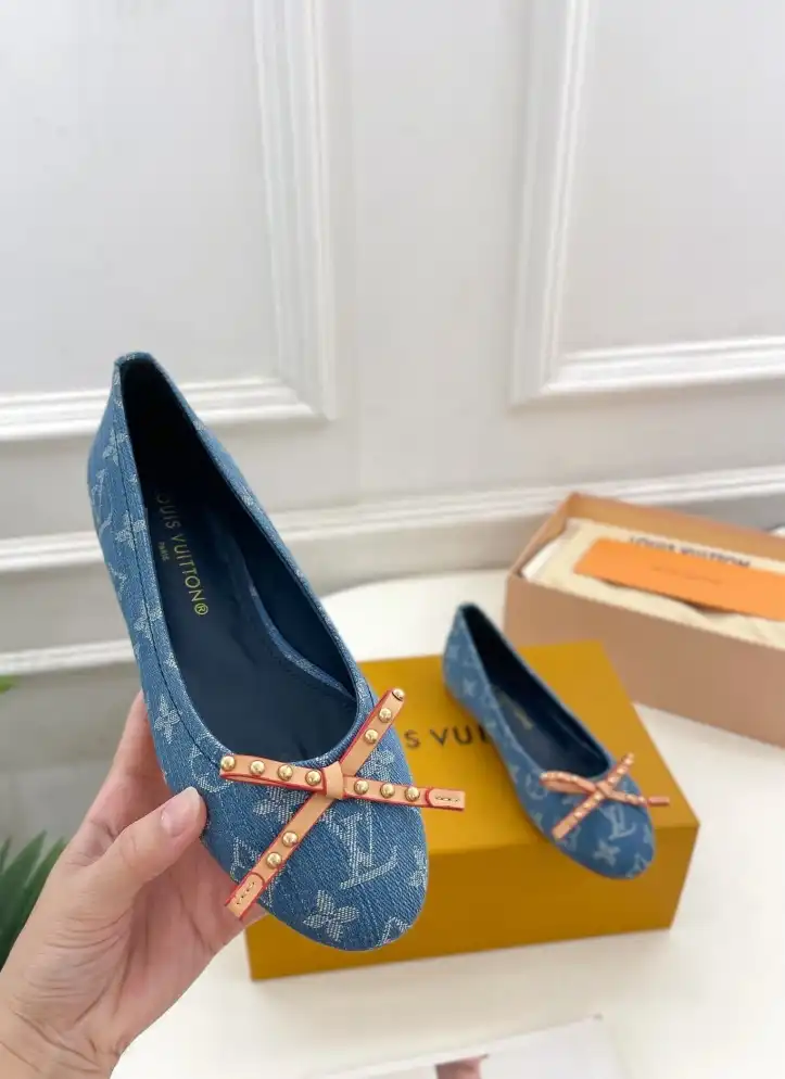 hype LV flat shoes