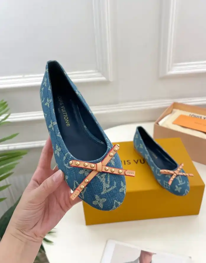 hype LV flat shoes