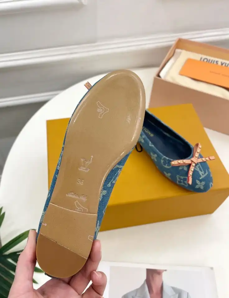 hype LV flat shoes