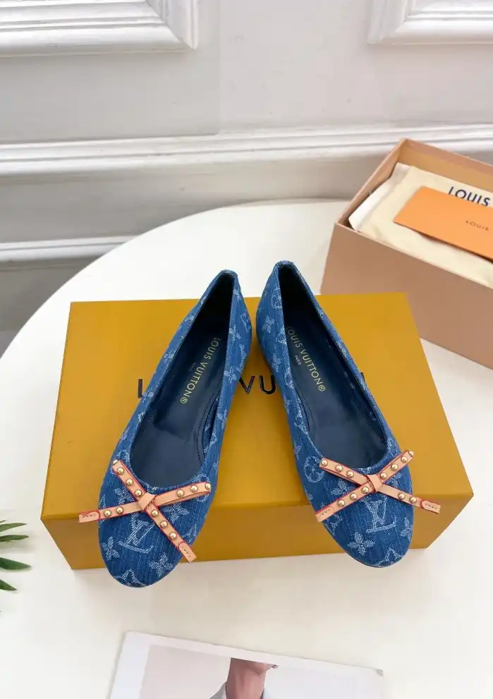 hype LV flat shoes