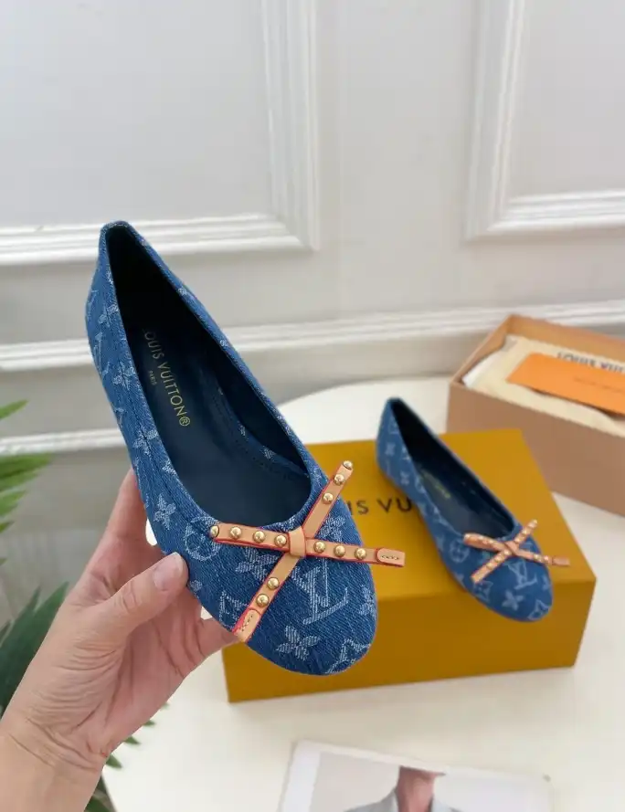 hype LV flat shoes