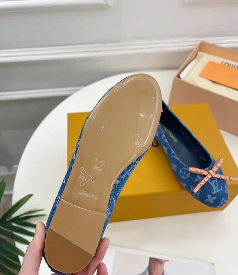 hype LV flat shoes