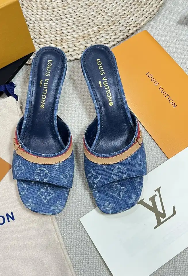 hype LV flat shoes