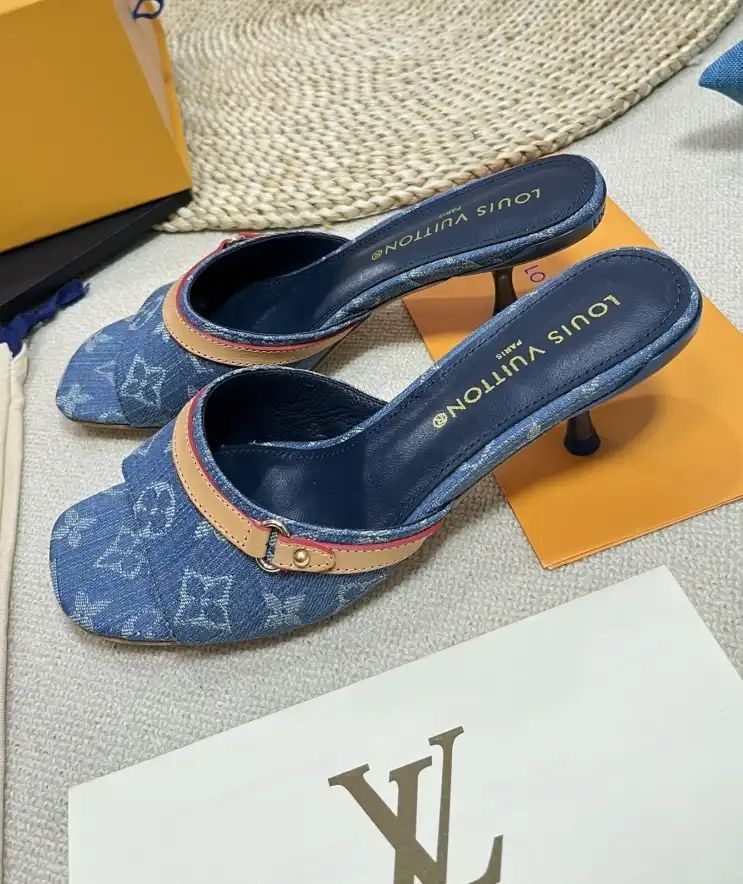 hype LV flat shoes