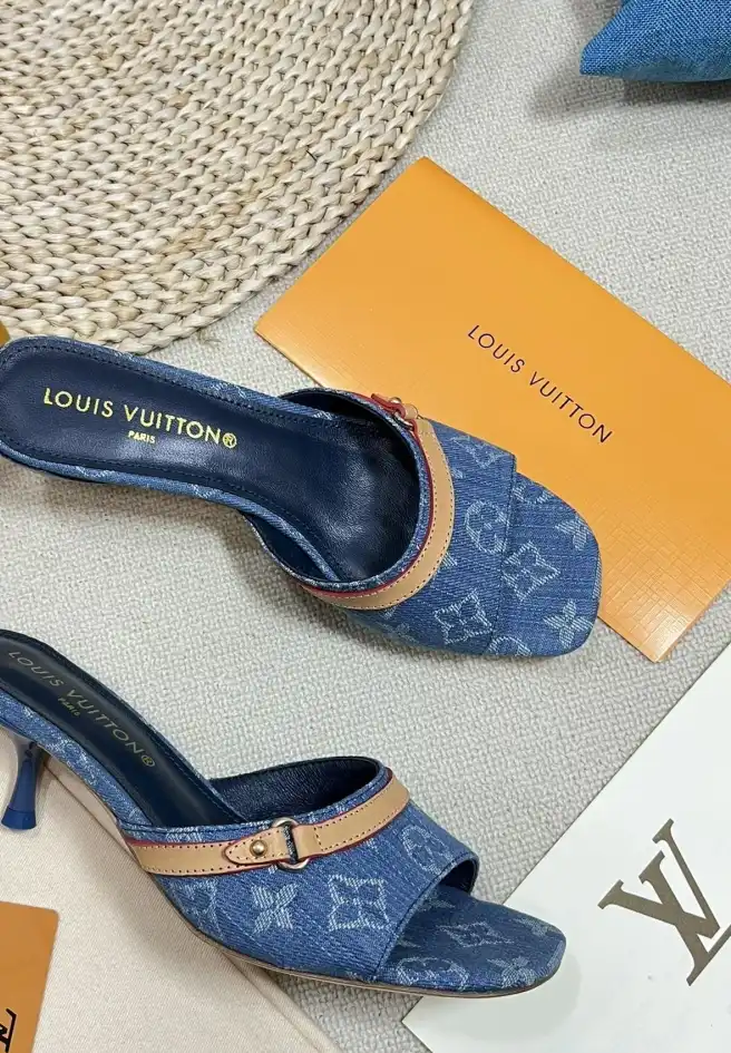 hype LV flat shoes