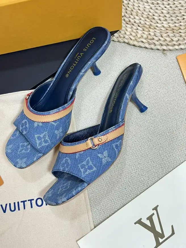 hype LV flat shoes