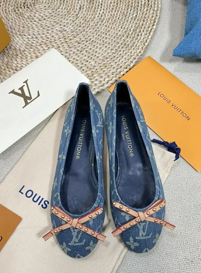 hype LV flat shoes