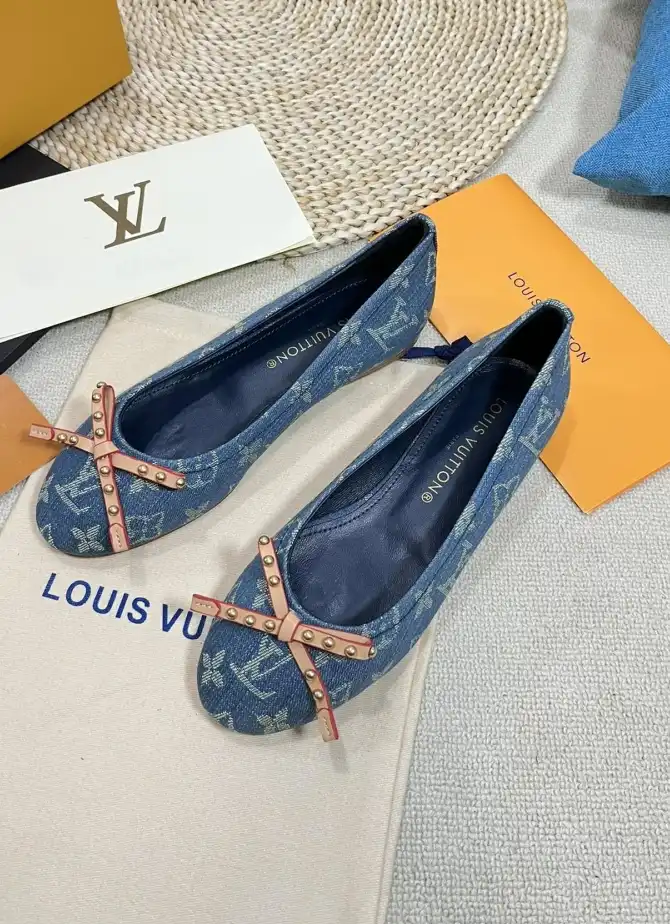 hype LV flat shoes