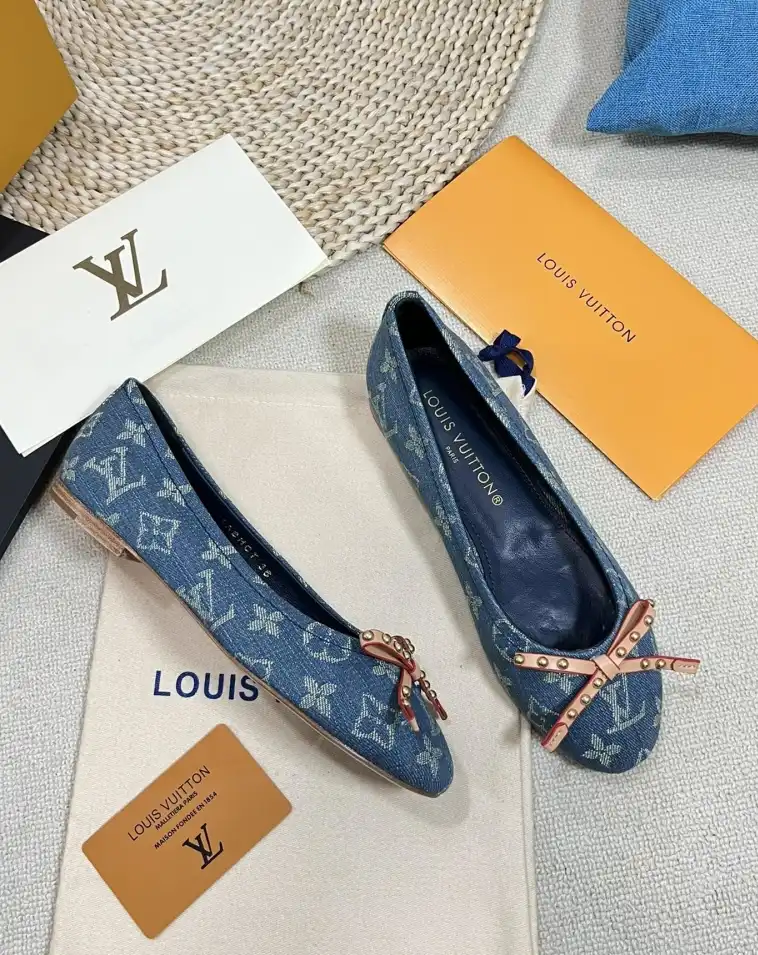 hype LV flat shoes