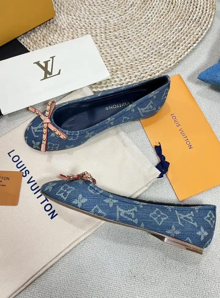 hype LV flat shoes