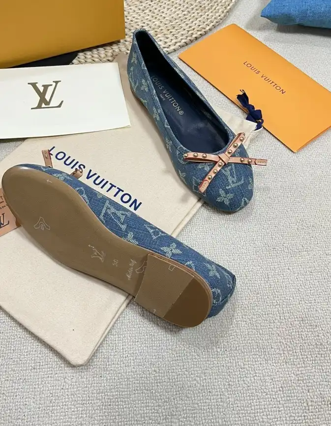 hype LV flat shoes