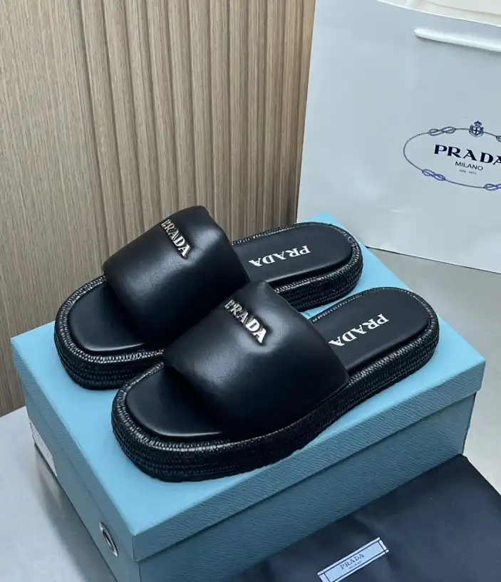 hype Prada Slippers