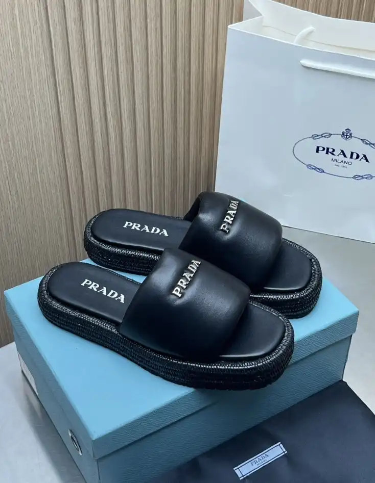 hype Prada Slippers