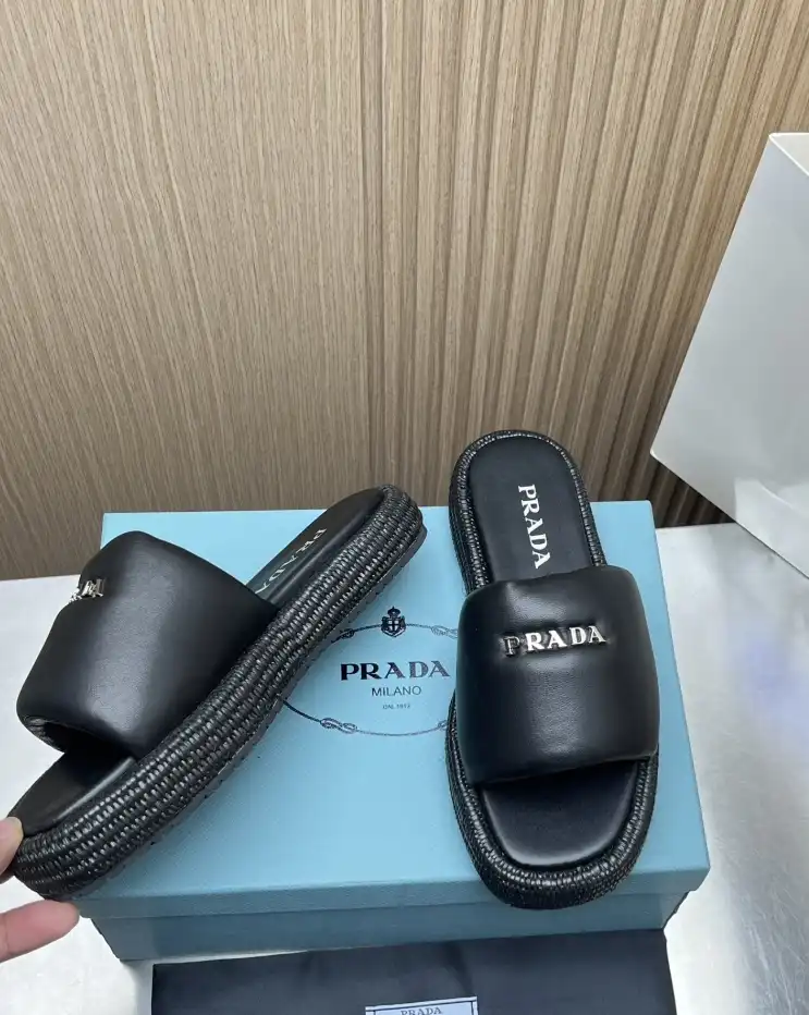 hype Prada Slippers