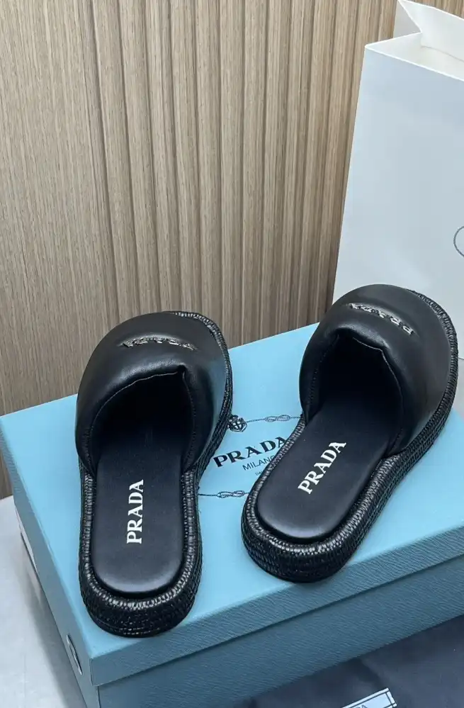 hype Prada Slippers